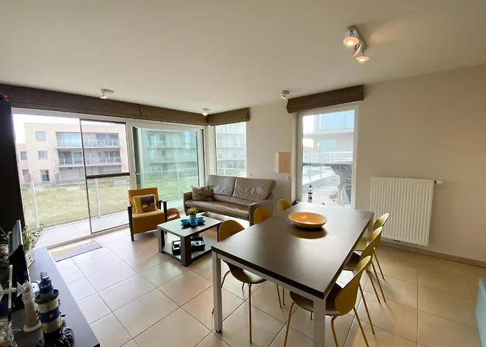 With Sunny Terrace In Oostduinkerke